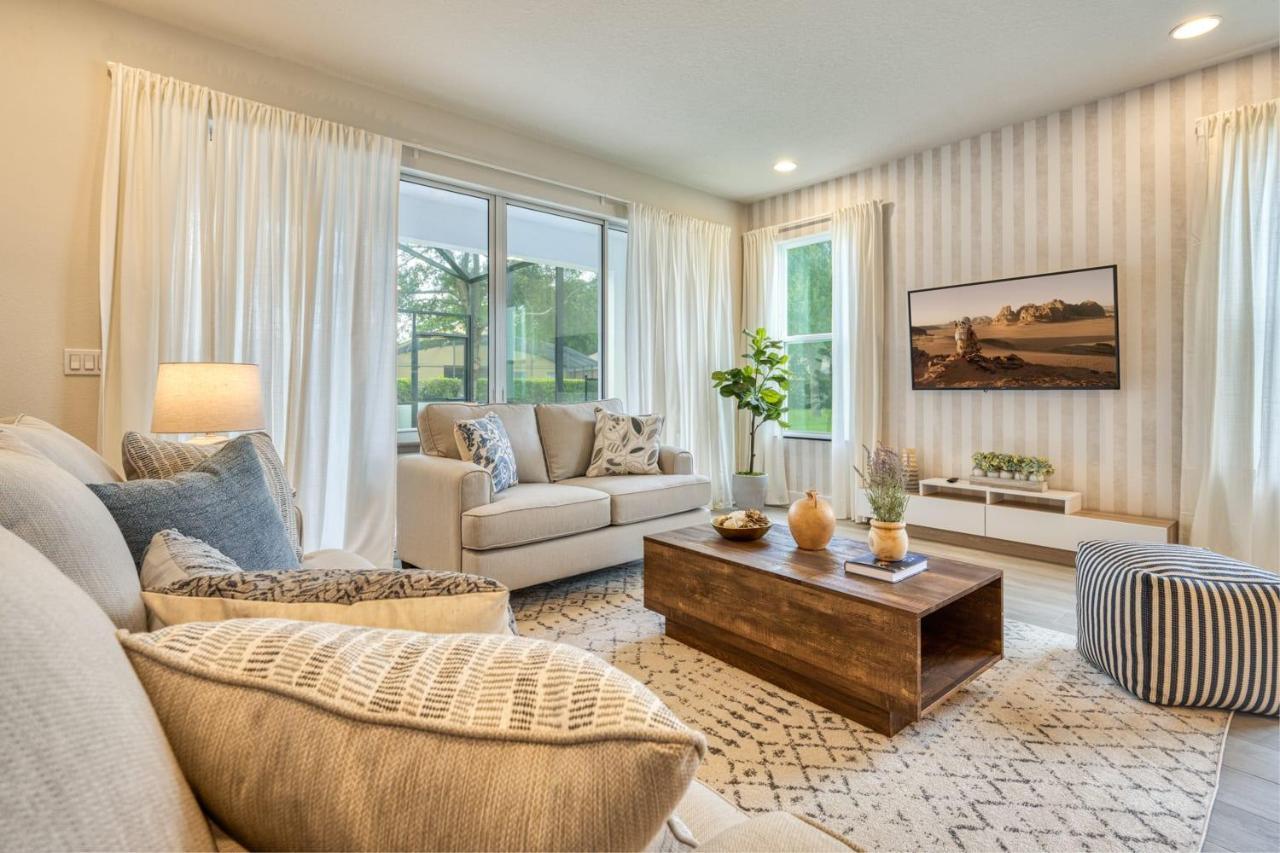 Modern Home With Private Pool Near Disney Орландо Экстерьер фото